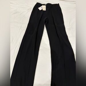 Mango Black Wide Leg Pants